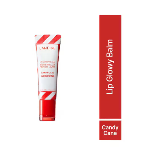Laneige lip glowy balm candy cane