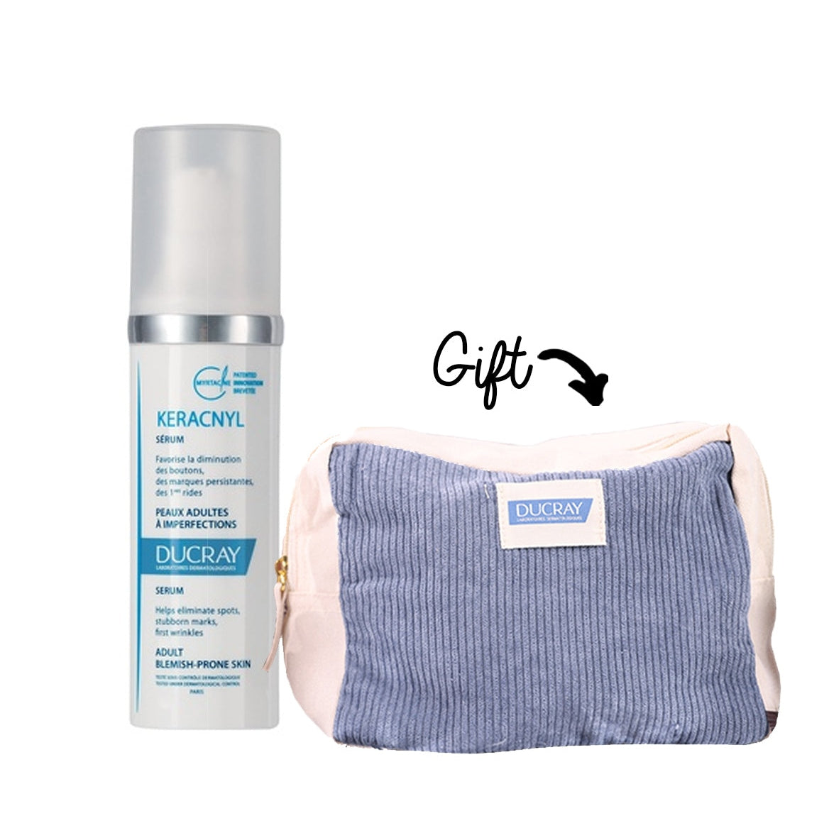 Buy DUCRAY KERACNYL SERUM 30ML   Get Ducray pouch - Medaid