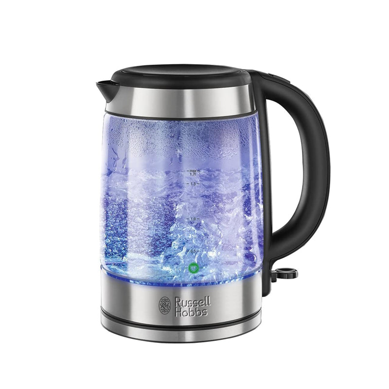Russell Hobbs Illuminating Glass Kettle - 1.7 L - 3000 Watt [Energy Class A3] - Medaid International