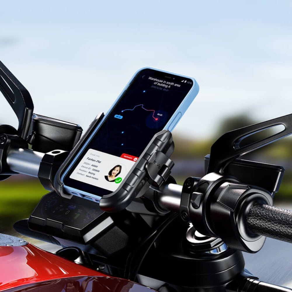 Kewig M8SP Motorcycle Phone Holder Perfect Fit for Vespa