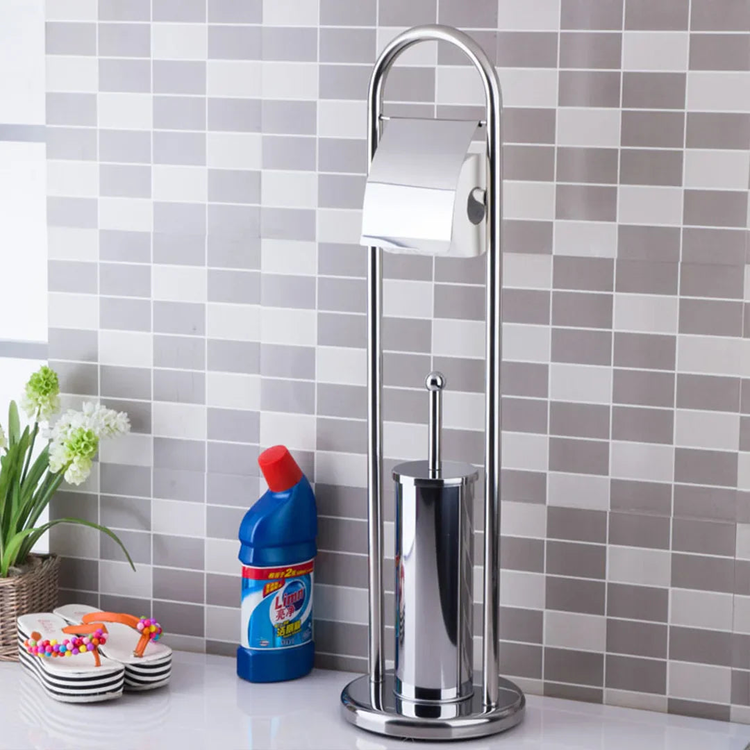 Stainless Steel Brush Holder "حامل فرشاة ستانلس ستيل" - Medaid International