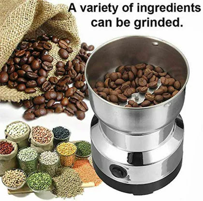 Multifunctional Stainless Steel Grinder مطحنة فولاذ متعددة الوظائف
