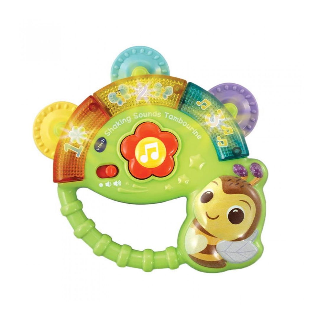 VTech Baby Shaking Sounds Tambourine (3-24 Months) - French Edition
