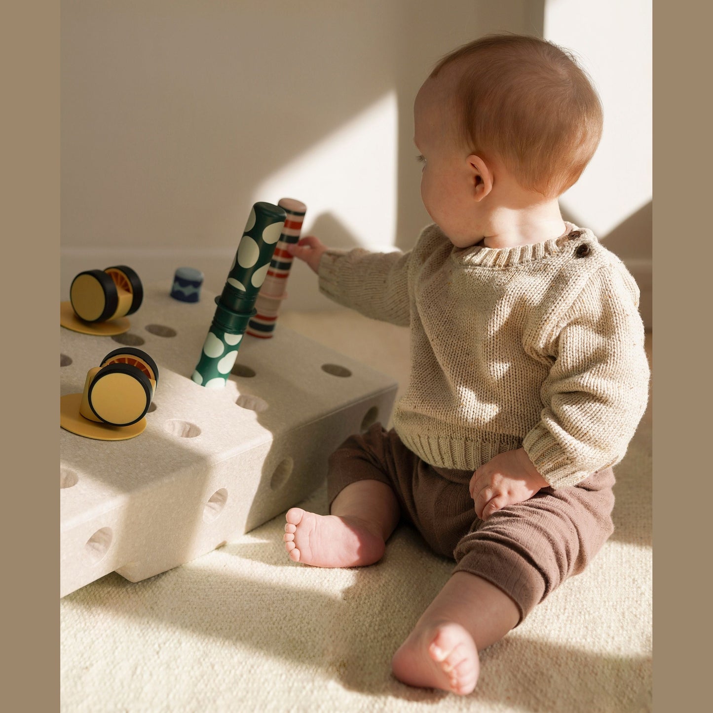 Modu Activity Set Sand Grey Honey Yellow