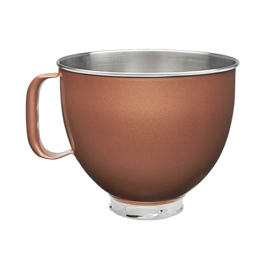 KitchenAid 5KSM5SSBCE Painted Copper Stainless Steel Bowl 4.8L