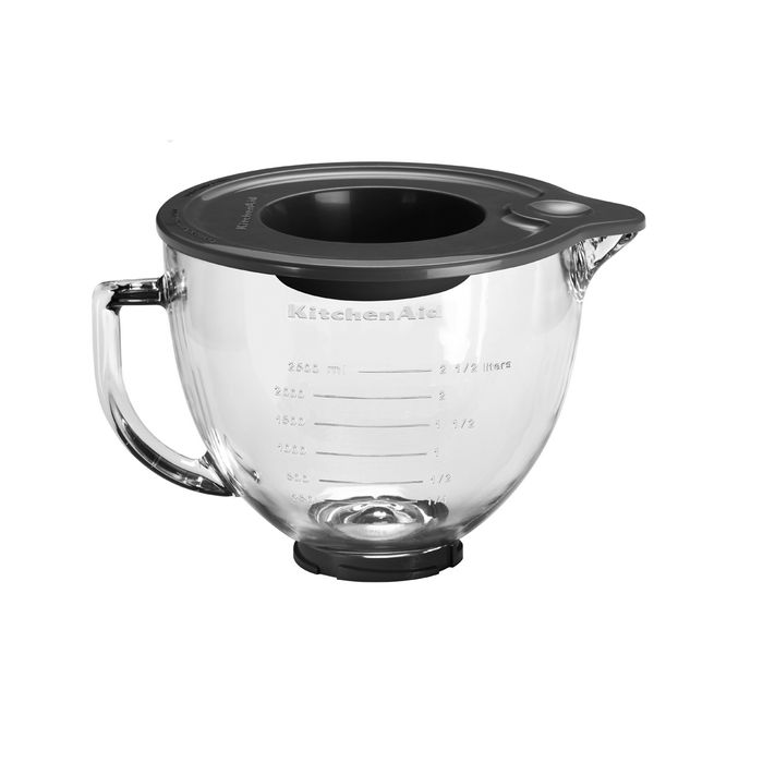 KitchenAid 5K5GB 4.8L Glass Bowl With Lid
