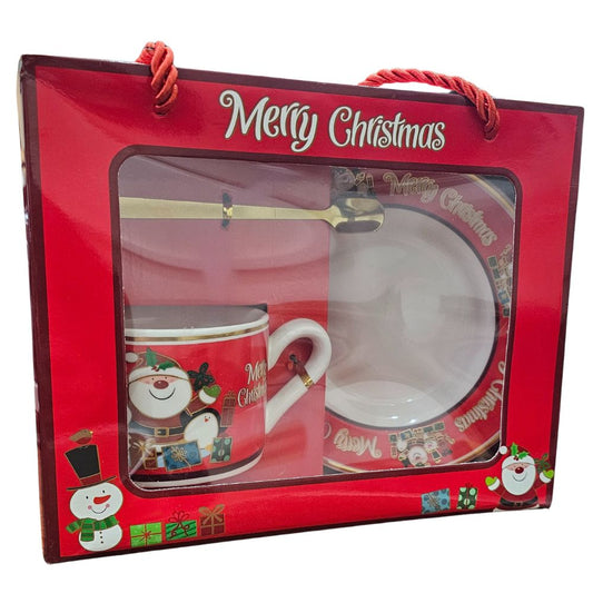 (Net) Christmas Mug Gift Set of 3pcs Lebanon