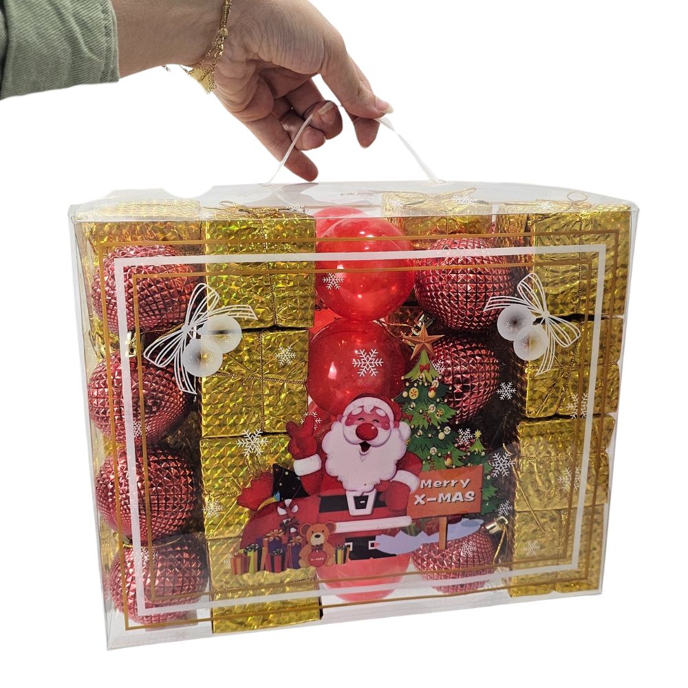 (Net) Christmas Tree Balls Decoration Set Lebanon