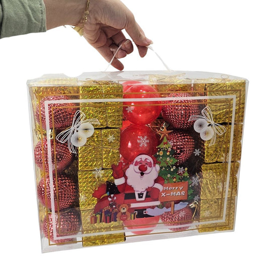 (Net) Christmas Tree Balls Decoration Set Lebanon
