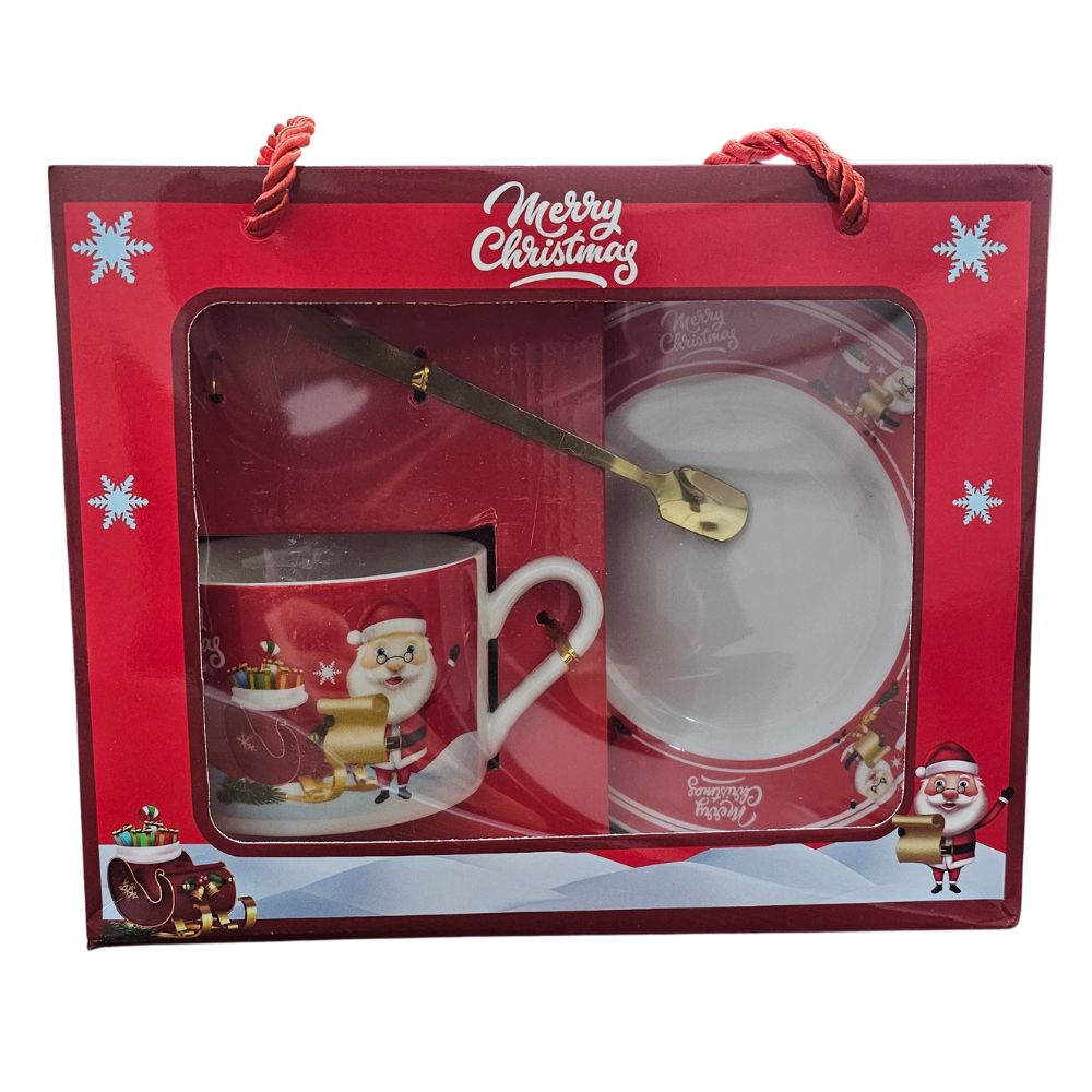 (Net) Christmas Mug Gift Set of 3 pcs Lebanon