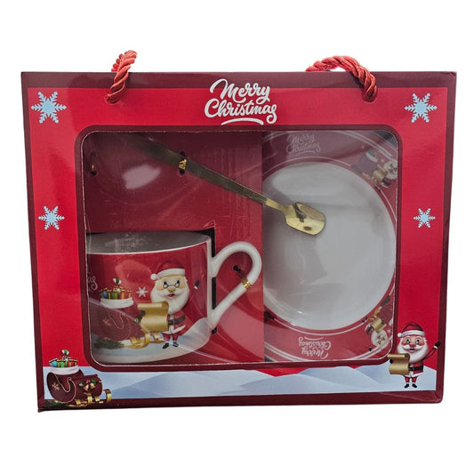 (Net) Christmas Mug Gift Set of 3 pcs Lebanon