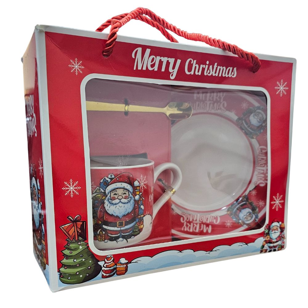 (Net) Christmas Mug Gift Set of 3pcs Lebanon