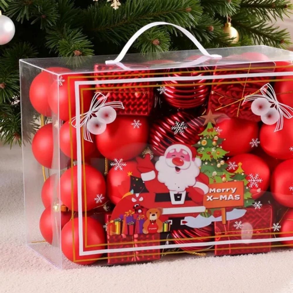 (Net) Christmas Tree Balls Decoration Set Lebanon