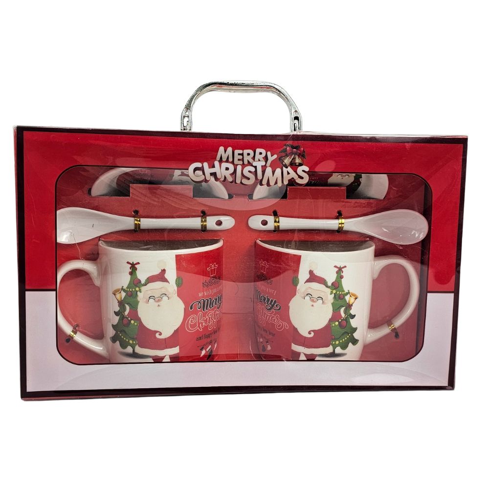 (Net) Christmas Mug Gift Set Of 6 pcs Lebanon