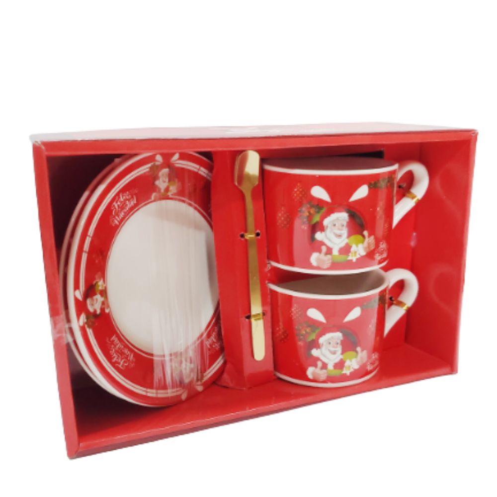(Net) Christmas Mug Gift 2PCS Lebanon