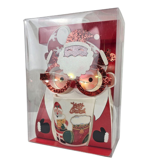 (Net) Christmas Mug Gift with light Lebanon