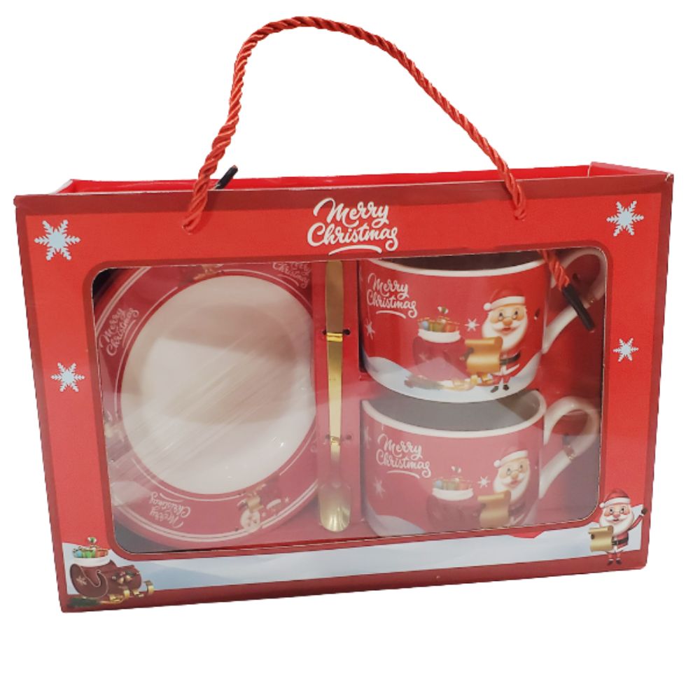 (Net) Christmas Mug Gift 2PCS Lebanon