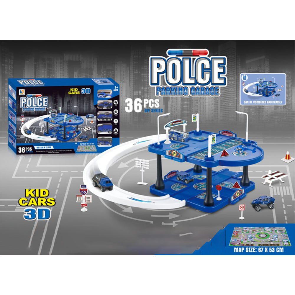 Parking Garage Police Station Set Lebanon