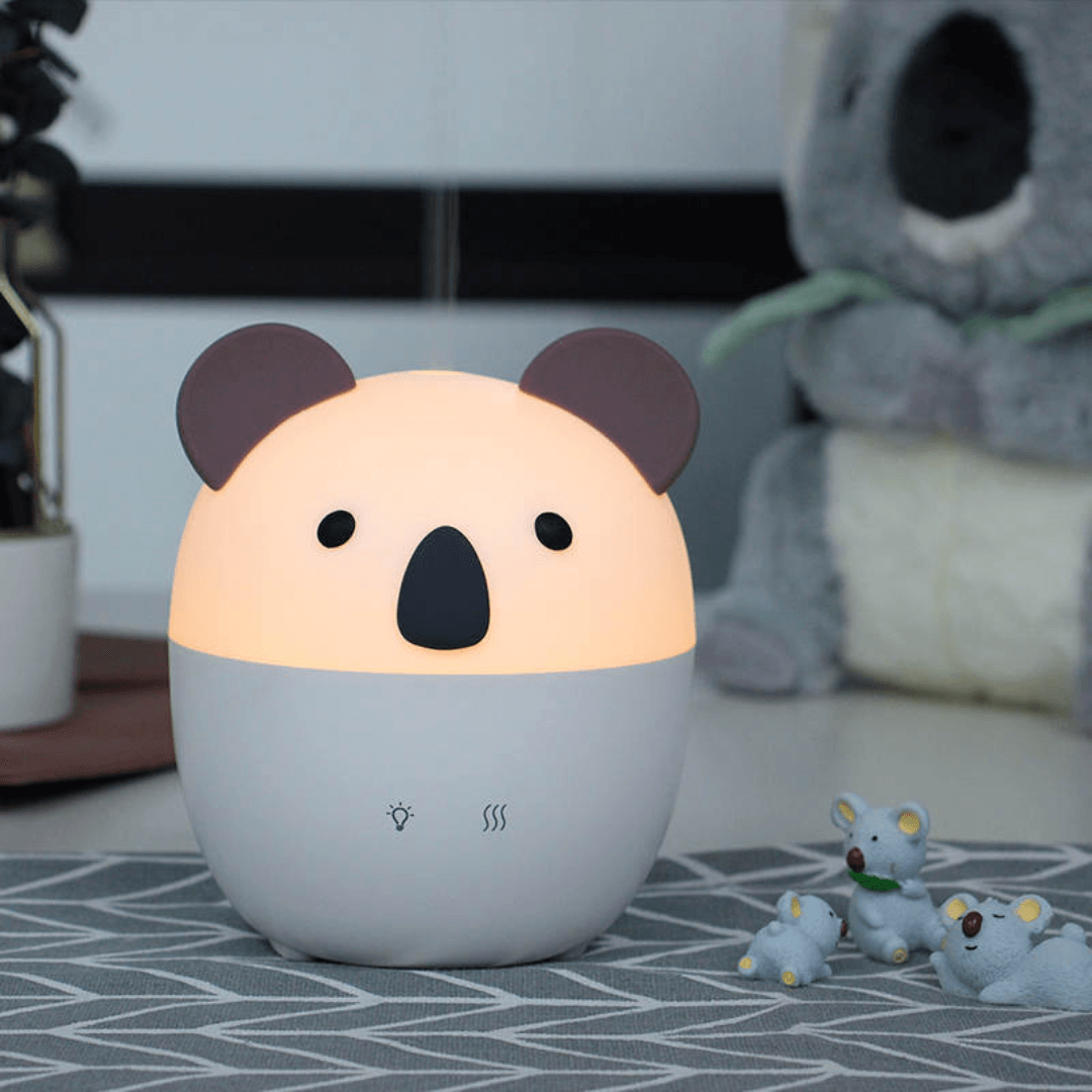 Koala Shape Aroma Diffuser 160ml Cool Mist Humidifier Essential Oil Diffuser For Kids