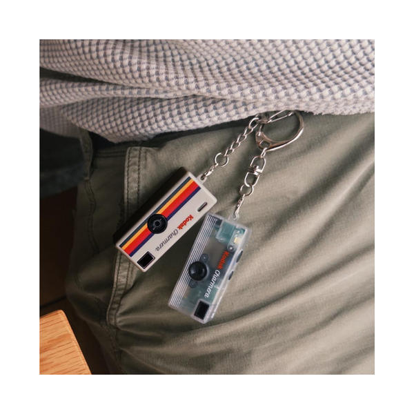 KODAK CHARMERA Keychain Digital Camera Blind Box Single Box (1PC),Mini Camera,Digicam,Video Recording,Bag Charm,1.6 Megapixels,Micro SD Card Slot,for Beginners Teens and Adults