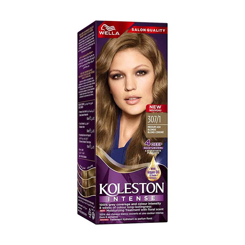KOLESTON INTENSE MEDIUM ASH BLONDE 307/1 - Medaid International