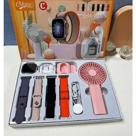 Smart Watch Set WATCH-HEADSET-MINI FAN - Medaid International