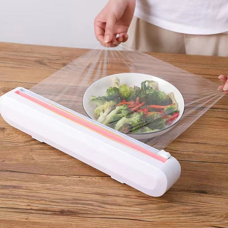 Plastic Dispenser 37 Cm Fixing Foil Cling Film Wrap