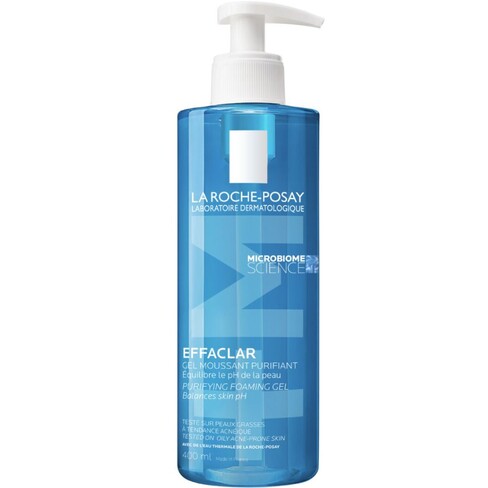 La Roche-Posay Effaclar +M Purifying Foaming Gel for Oily Sensitive Skin 400 ml