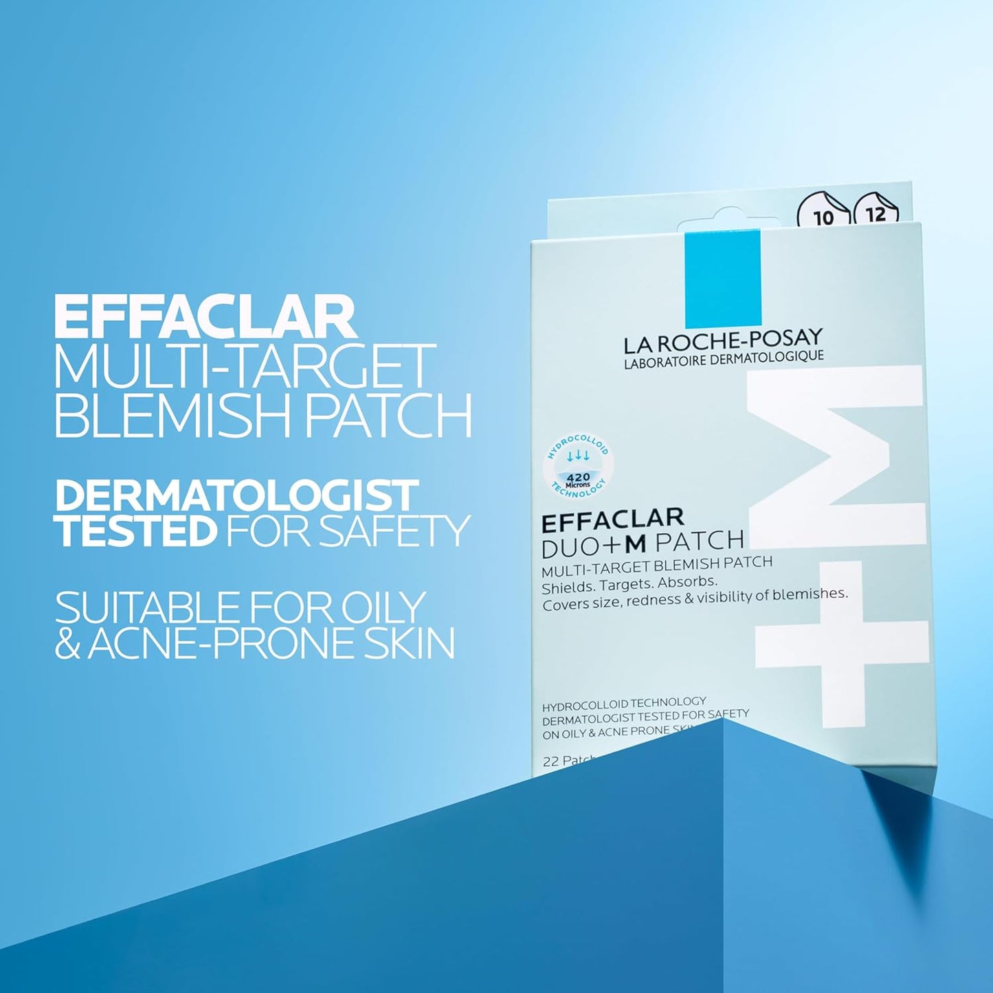 La Roche Posay Effeclar DUO + M Spot Patches for Acne Prone Skin