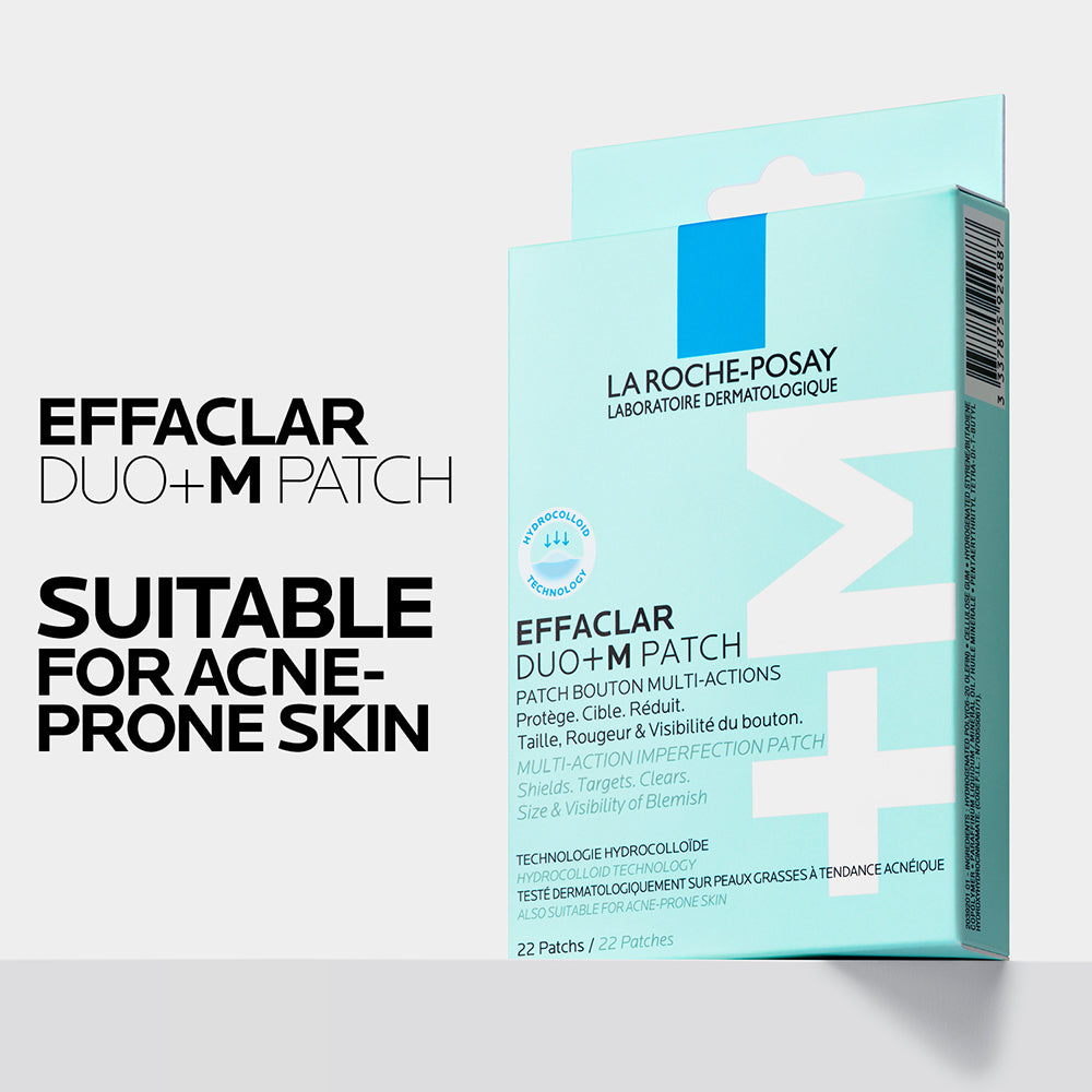 La Roche Posay Effeclar DUO + M Spot Patches for Acne Prone Skin