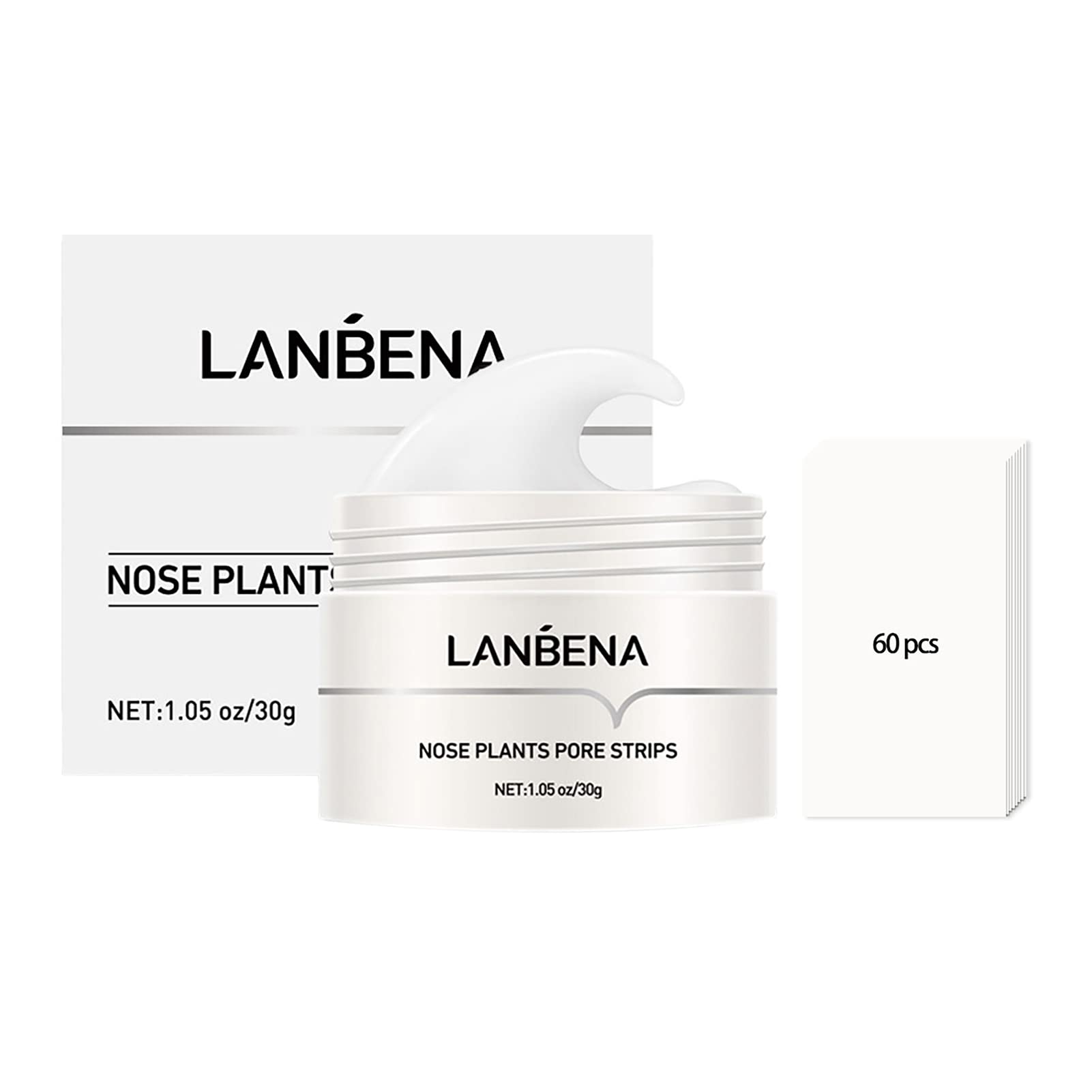 LANBENA™ Cream + Pore Strips كريم مع شرائط المسام