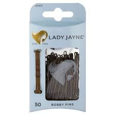 Lady Jayne Bob Pins Brn 4.5cm PK 50 2608BR - Medaid International