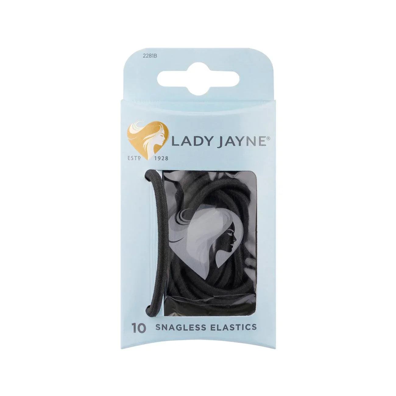 LADY JAYNE SNAGLESS THICK ELAS BLK 2281B - Medaid International