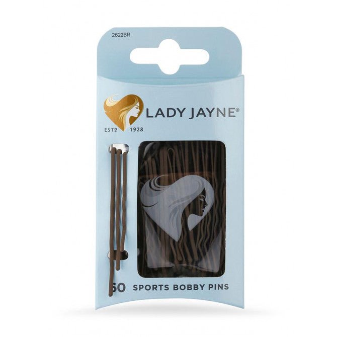 Lady Jayne Sports Bob Pins Brown 2622BR - Medaid International