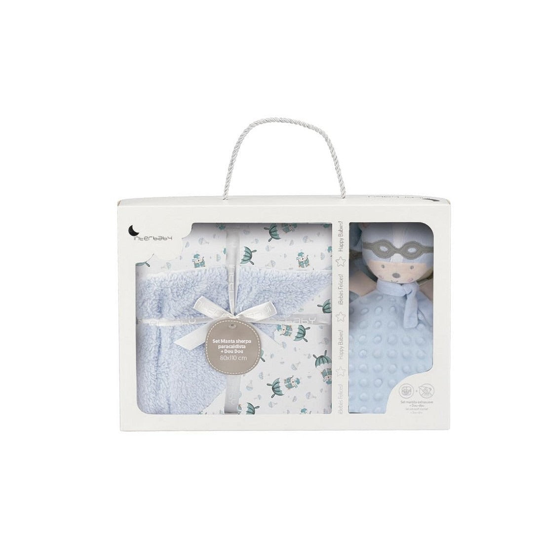 Interbaby Paracaidista Blanket with Doudou