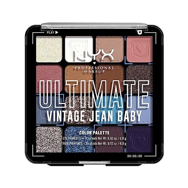 NYX Ultimate Vintage Jean Baby Eyeshadow Palette