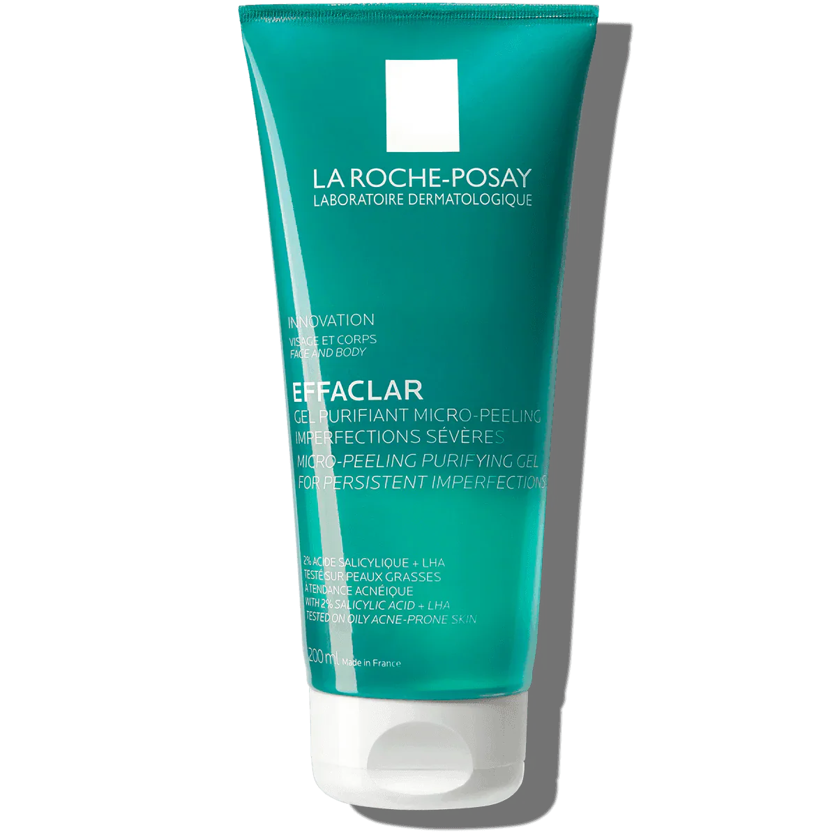 La Roche Posay Effaclar Micro-peeling purifying gel FACE AND BODY CLEANSER 200ml