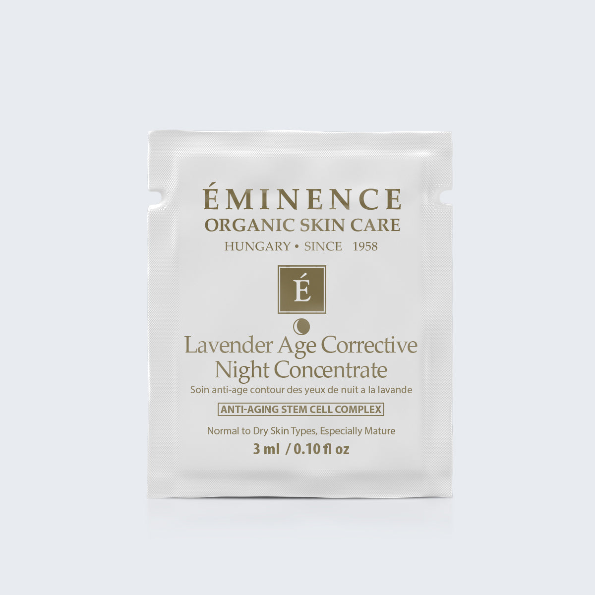 Eminence Organics Lavender Age Corrective Night Concentrate Card Sample - Medaid International