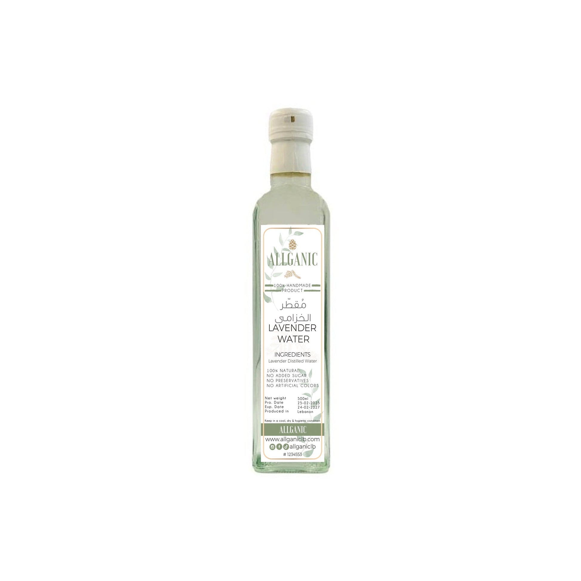 NATURAL DISTILLED WATER - LAVENDER - Medaid International