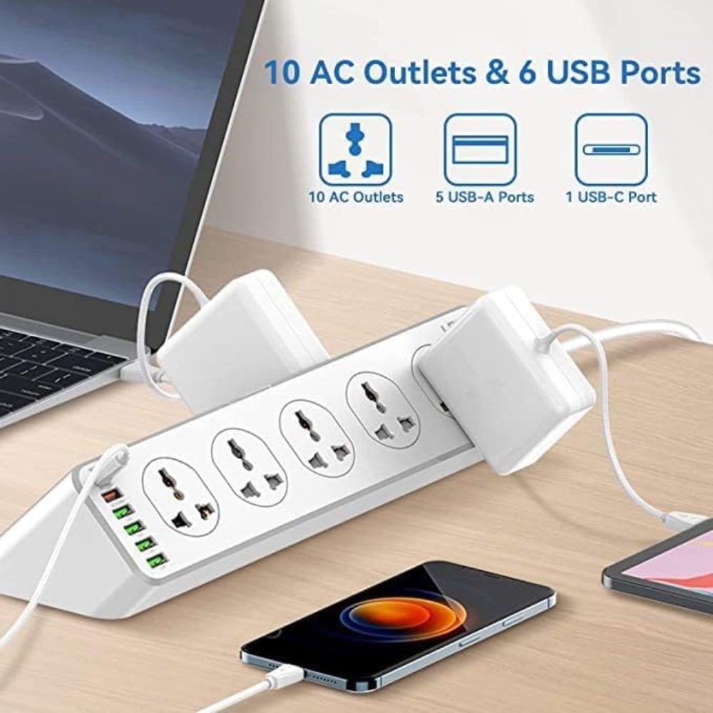 Ldnio 10 AC Outlets Universal Power Strip SC10610
