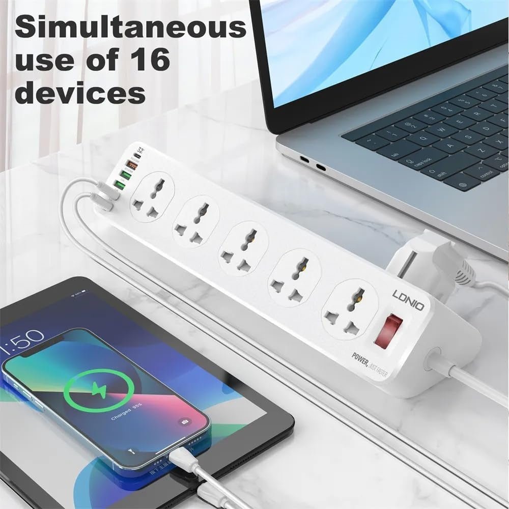 Ldnio 10 AC Outlets Universal Power Strip SC10610