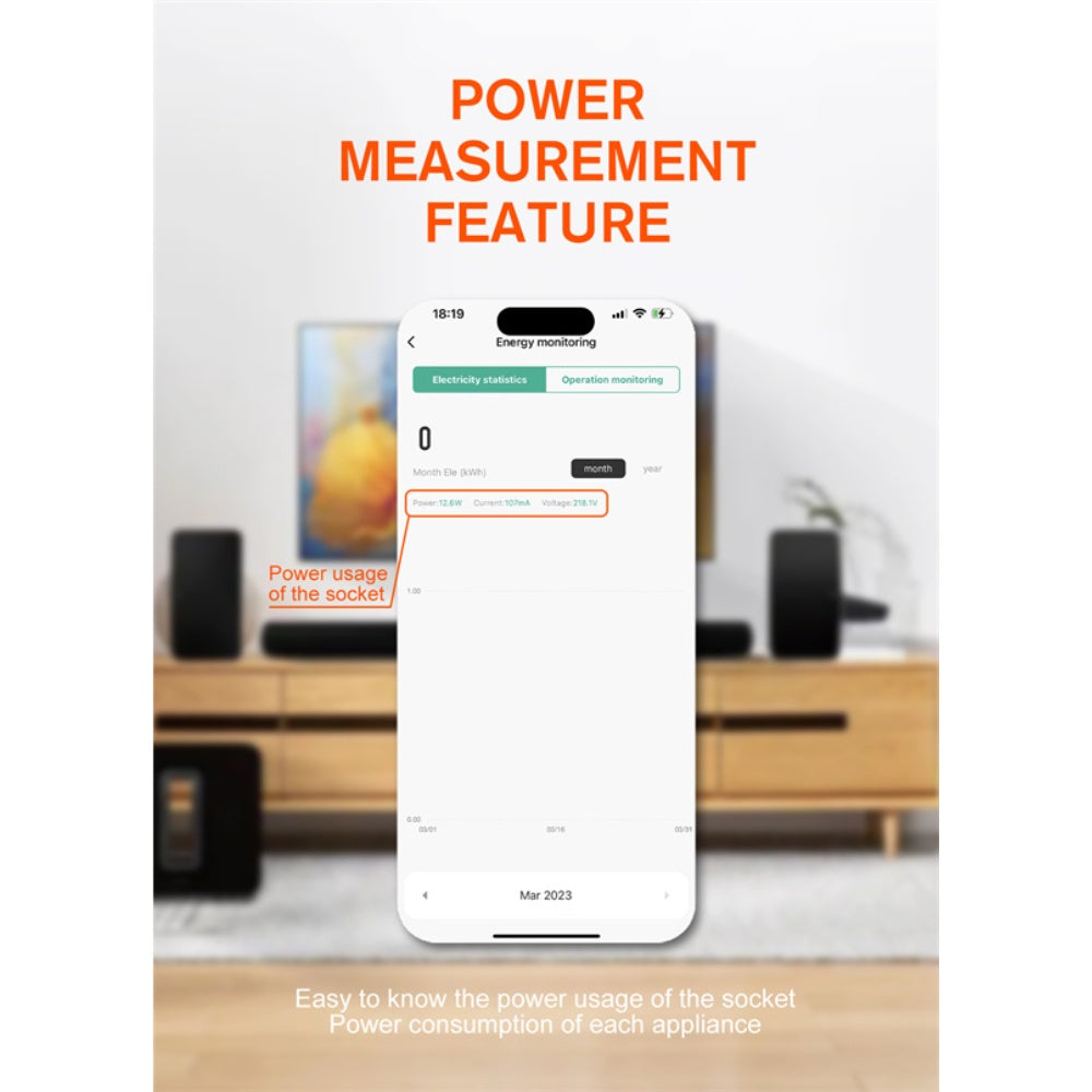 Ldnio WiFi Smart Power Socket SEW1080