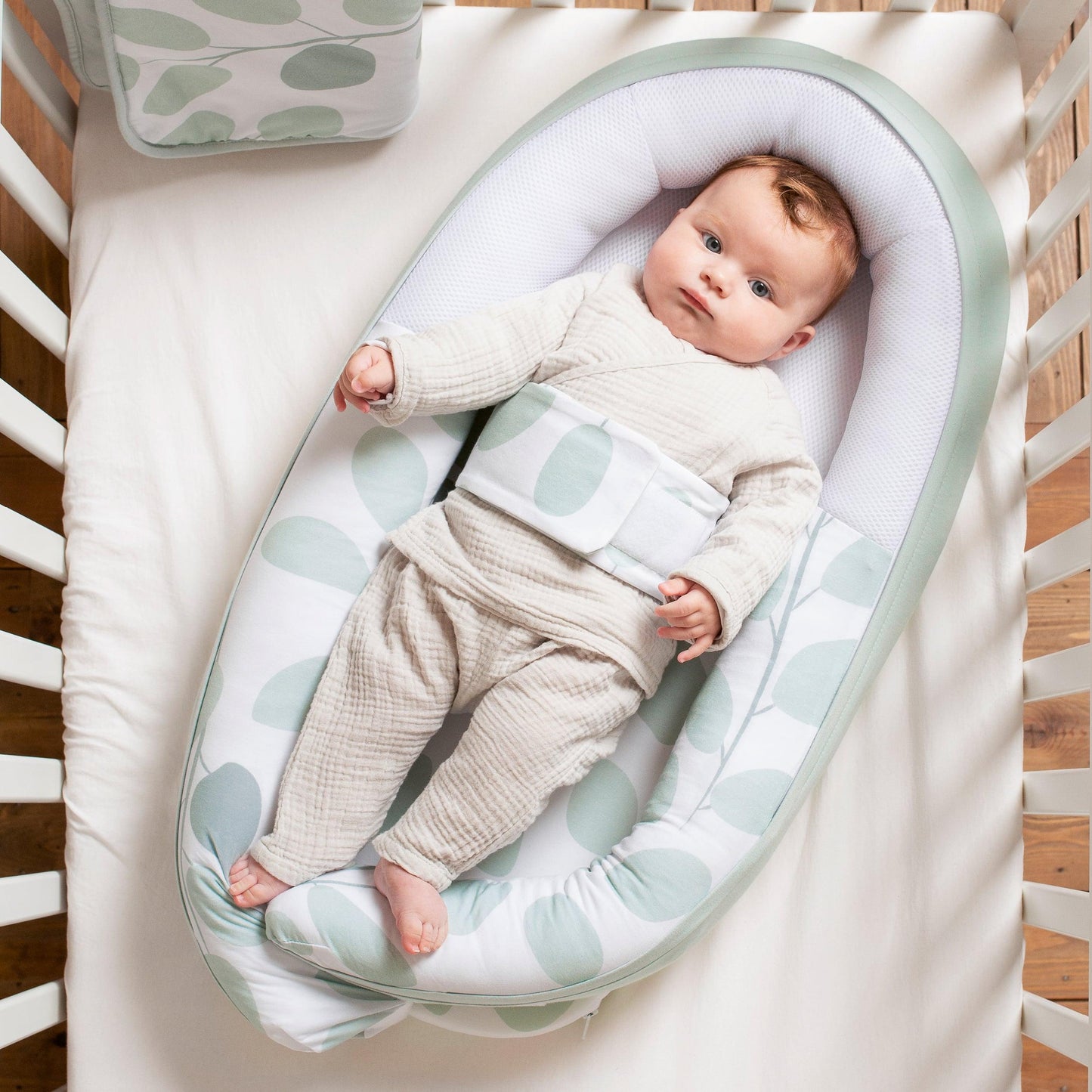 Doomoo - Cocoon - Leaves Aqua Green
