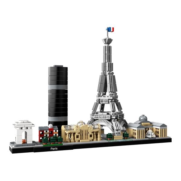 LEGO Architecture Paris Model Building Set - Detailed Display Building Block Set for Kids, Boys and Girls, Ages 12+ - Unique Gift for Travel & Architecture Enthusiasts - 21044