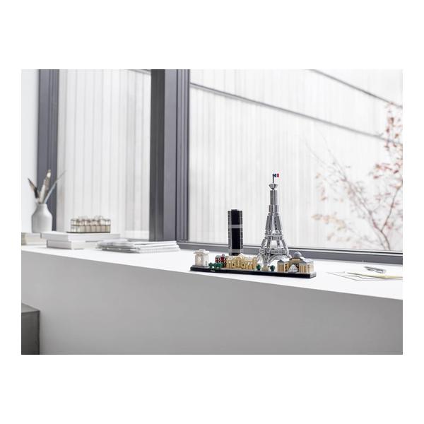 LEGO Architecture Paris Model Building Set - Detailed Display Building Block Set for Kids, Boys and Girls, Ages 12+ - Unique Gift for Travel & Architecture Enthusiasts - 21044