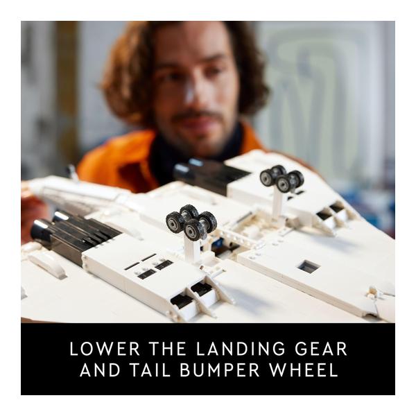 LEGO Icons Concorde Model Aircraft, Gift for Adults, Build a Replica Model of the World’s Most Famous Supersonic Commercial Passenger Plane with Authentic Details and Functional Pieces, 10318