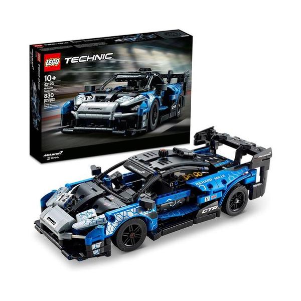 LEGO Technic McLaren Senna GTR 42123 Racing Sports Collectable Model Car Building Kit, Car Construction Toy, Gift Idea for Kids, Boys and Girls