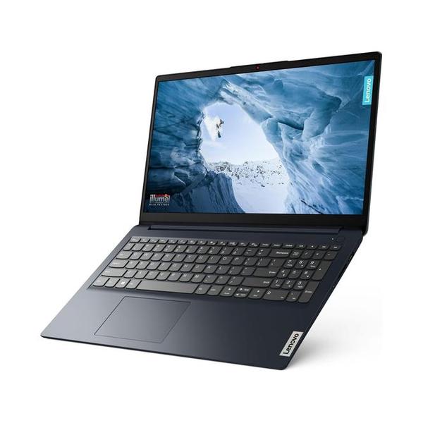 Lenovo IdeaPad 1 15AMN7 Personal Laptop - 15.6" FHD - 4-Core AMD Ryzen 5 7520U - 8GB RAM - 256GB SSD - AMD Radeon 610M Graphics - Numeric Keypad - 720p HD Camera - Windows 10 Home, US Keyboard, 82VG00WXUS - Free Carrying Case + Wireless Mouse