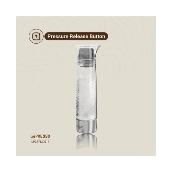 Lepresso Carbonator Instant Sparkling Water 800mL, LPCFFM0017