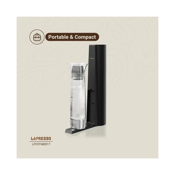 Lepresso Carbonator Instant Sparkling Water 800mL, LPCFFM0017